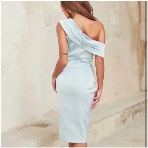 Lavish Alice baby blue dress 4 - Picture 3 of 7